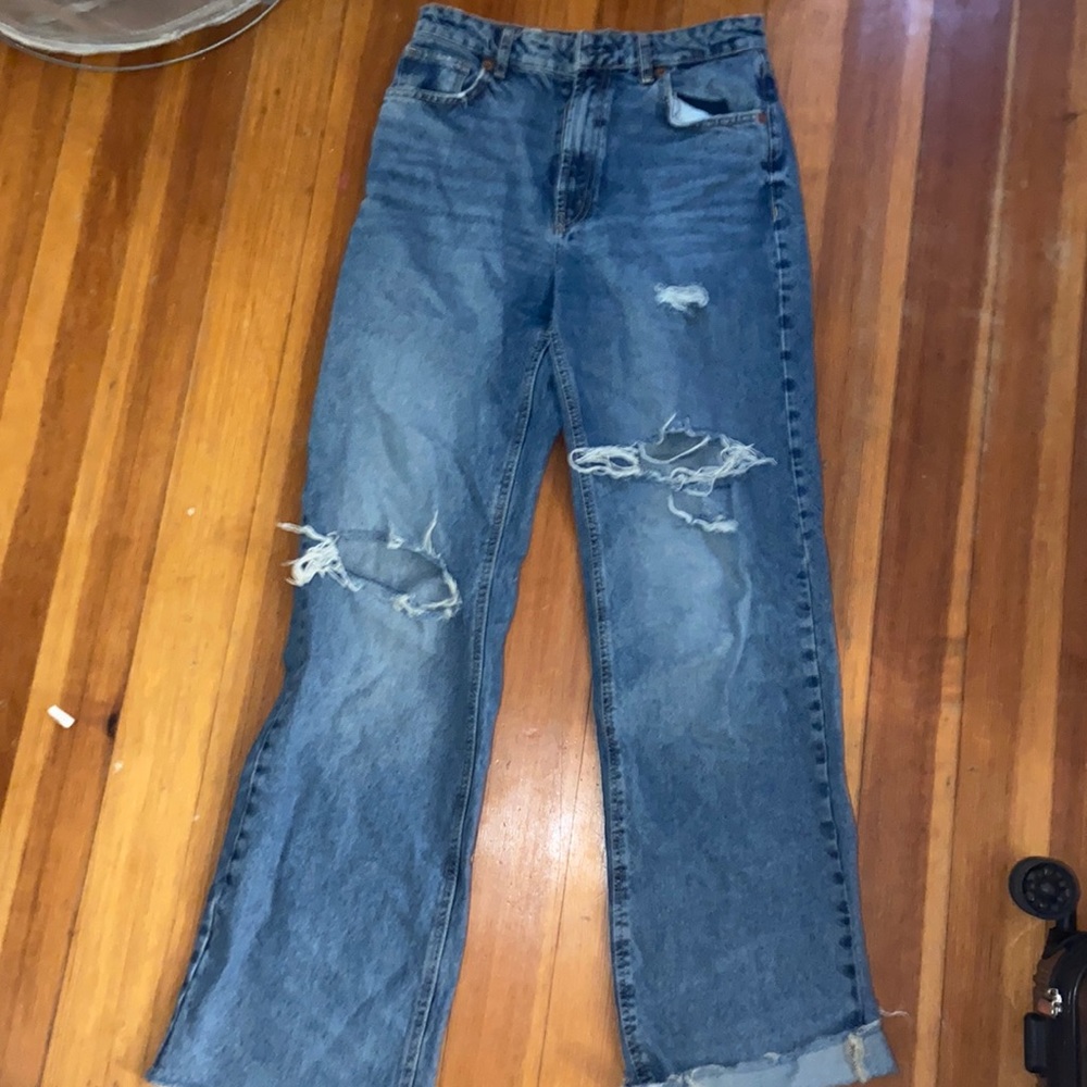 Zara ultra highrise jeans
